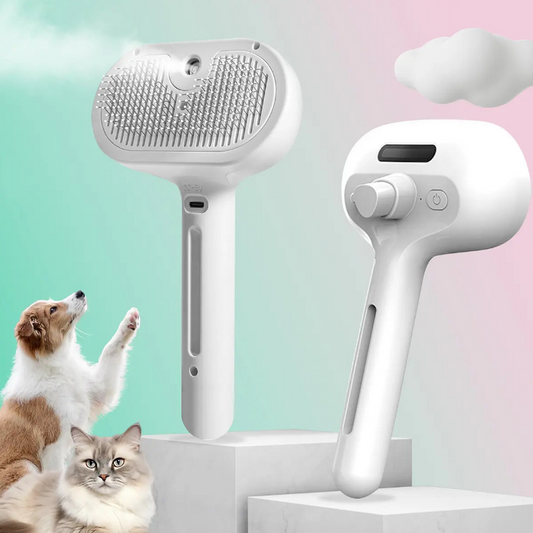 Pet Spray Hair Removal Comb, One Button Hair Removal Comb, Spray Odor Removal, Cat Brush, Dog Beauty Brush